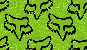green fox racing wallpaper