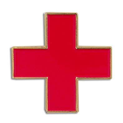 Medical Red Cross Logo - Amazon.com: PinMart International Red Cross Medical Enamel Lapel Pin ...