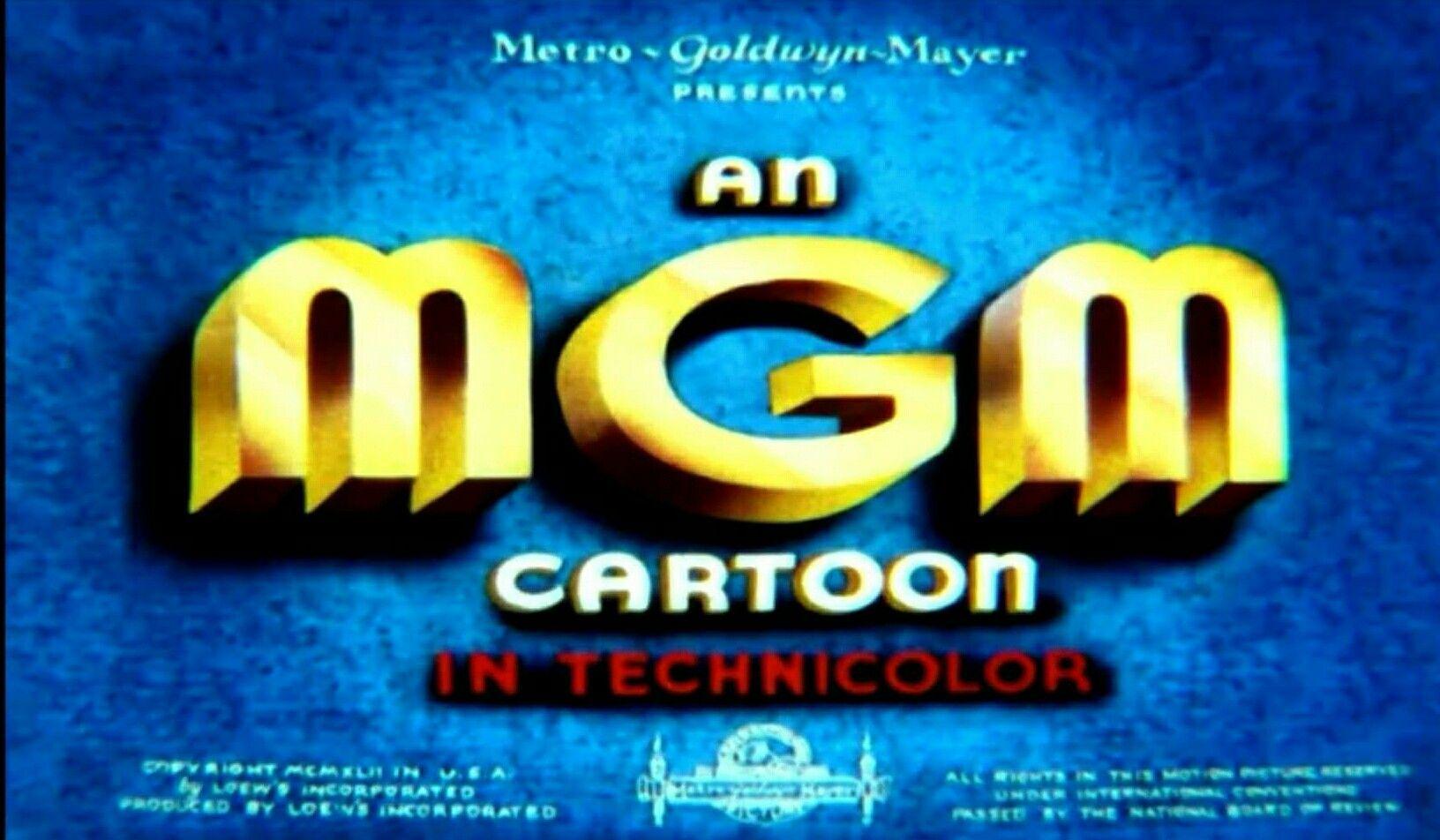 MGM Cartoon Logo - An MGM Cartoon in TECHNICOLOR | Opeining Logos | Logos, Cartoon