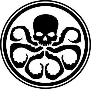 Hydra Logo - Hydra Logo vinyl decal marvel agents shield Captain America avengers ...