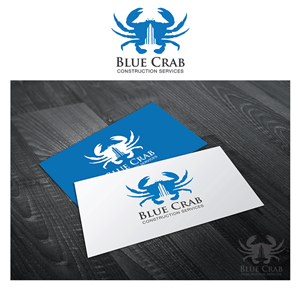 Blue Crab Logo - 59 Serious Logo Designs | Construction Logo Design Project for Blue Crab