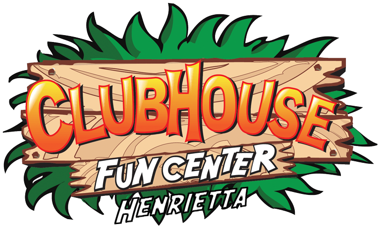 Fun Center Logo - Clubhouse Fun Center. Henrietta, NY Family Fun, Birthday Parties & More