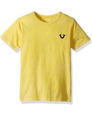 Bright Yellow Logo - Spectacular Deals on True Religion Boys' Big Logo Tee Shirt, Bright ...