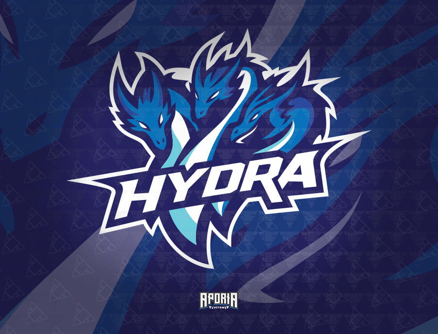 Hydra Logo - Custom Hydra Mascot Logo