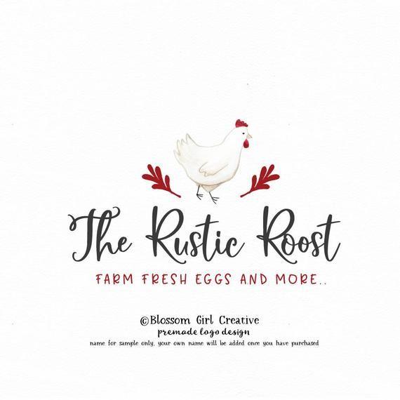 Fresh Eggs Logo - rooster logo farm logo chicken logo eggs logo nature logo