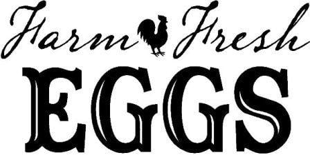 Fresh Eggs Logo - Farm Fresh Eggs: Lacy Bella Designs