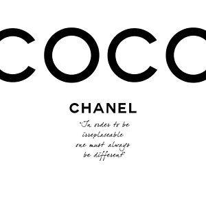 Coco Chanel Perfume Logo - Coco Chanel Posters | Fine Art America