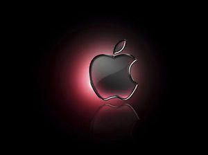 Red and Black Apple Logo - LogoDix