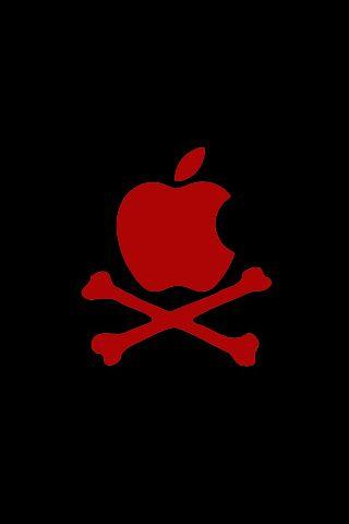 Black and Red Apple Logo - heart shaped apple logo request | MacRumors Forums