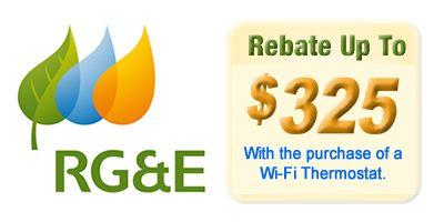 Rg&E Logo - BETLEM Residential Heating & Air Conditioning. Rochester, New York