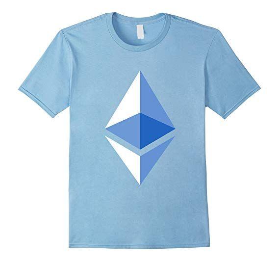 Ether Logo - Ethereum Logo T Shirt. Ether Shirt: Clothing