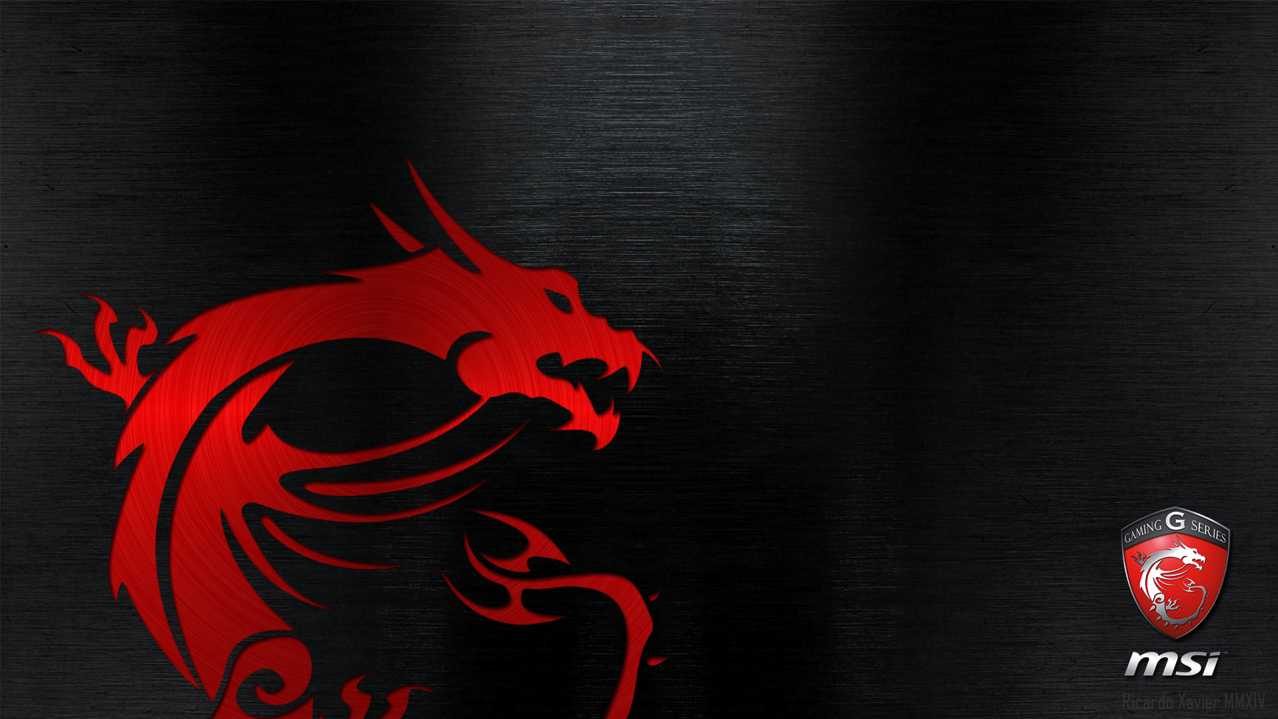 Red 2560X1440 Gamer Logo - Download 2560x1440 Msi Gaming Series, Dragon Logo Wallpapers for ...