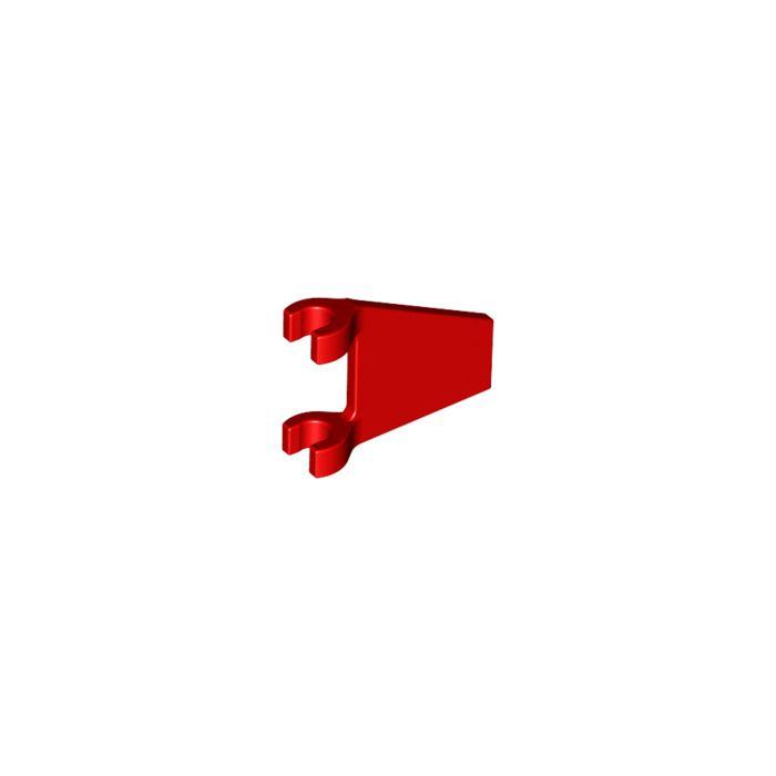 Red Trapezoid Logo - LEGO Red Flag 2 x 2 Trapezoid