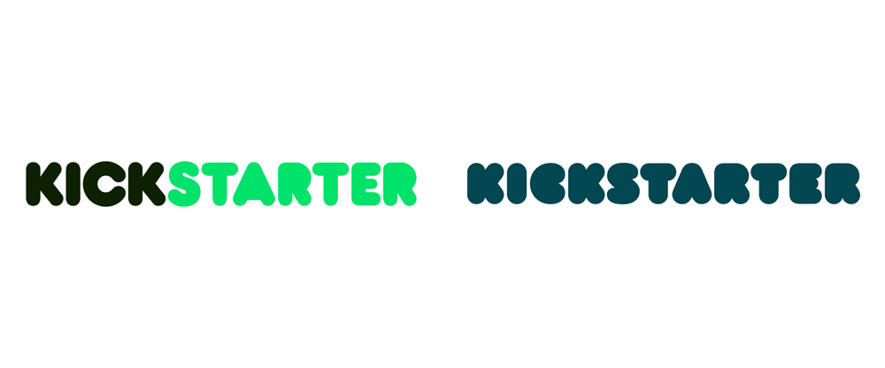 Collaboration Logo - Brand New: New Logo and Identity for Kickstarter done In-house in ...