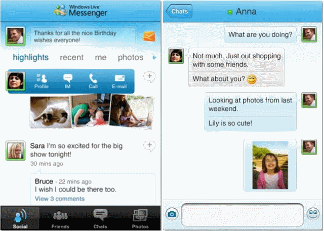 MSN Messenger App Logo - Microsoft puts Messenger on the iPhone's App Store | Ars Technica