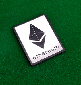 Ether Logo - Ethereum ETH Ether Mining Rig Case Badge Metal Logo Sticker - 30mm x ...
