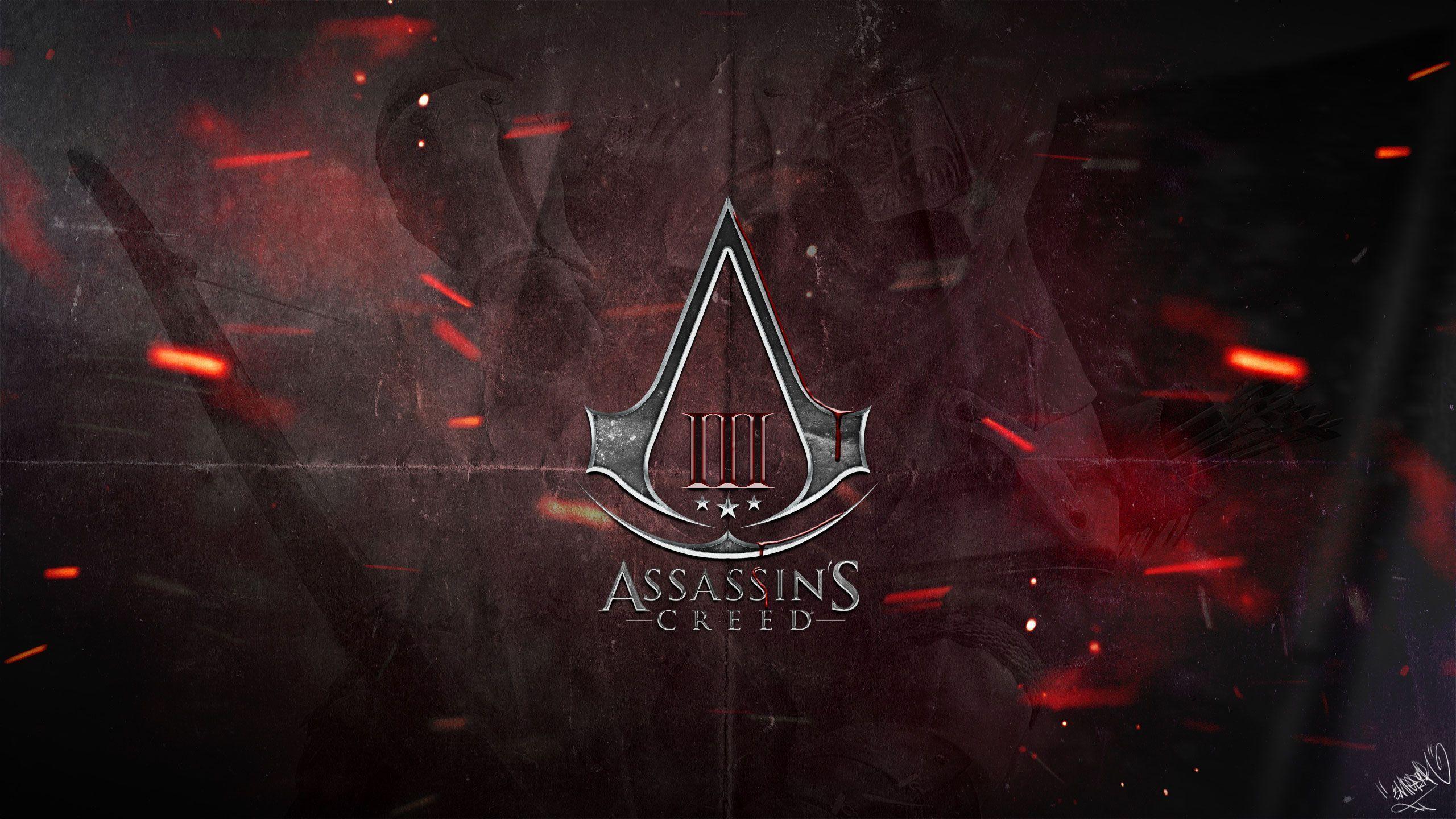 Red 2560X1440 Gamer Logo - Assassin's Creed Symbol Wallpapers - Wallpaper Cave