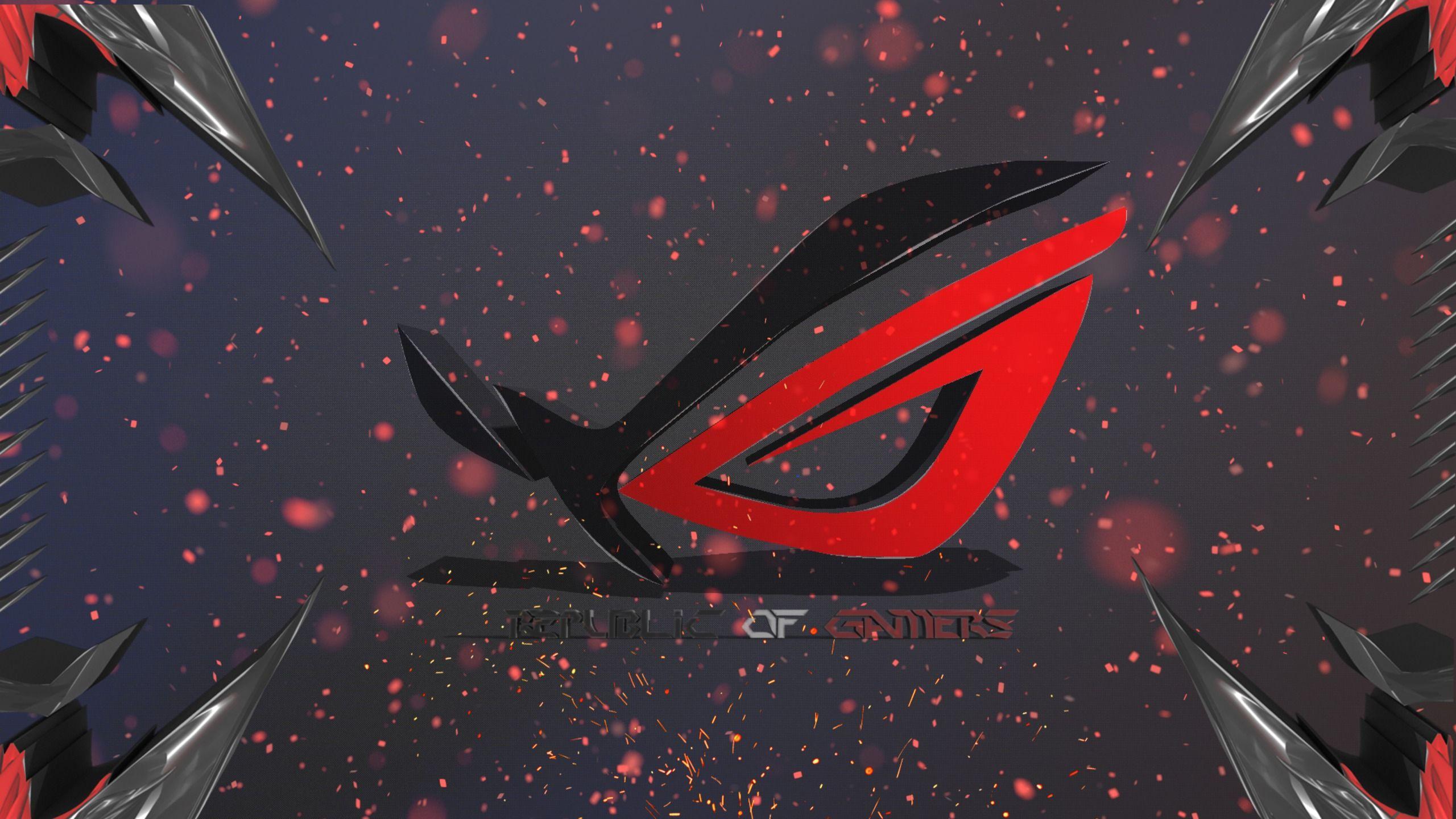 Red 2560X1440 Gamer Logo - 2560x1440 Republic Of Gamers 3D 1440P Resolution HD 4k Wallpapers ...