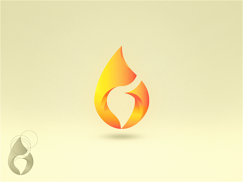 G with Flame Logo - G Flame