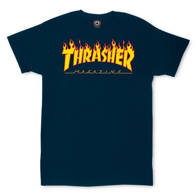 G with Flame Logo - Thrasher Magazine Shop - Thrasher Magazine Flame Logo T-Shirt