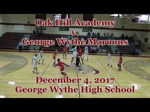 George Wythe Maroons High School Logo - Oak Hill Academy v. George Wythe Maroons JV - YouTube
