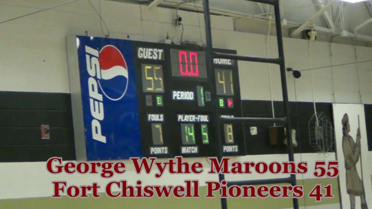 George Wythe Maroons High School Logo - George Wythe Maroons v. Fort Chiswell Pioneers JV