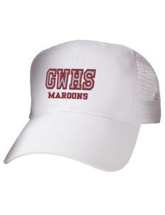 George Wythe Maroons High School Logo - George Wythe High School Maroons Hats - Snapback | Prep Sportwear