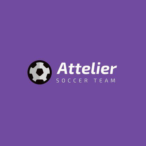 Minimalist Soccer Logo - Xtreme Sport Channel Logo - Templates by Canva