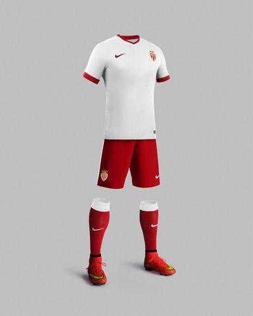 Minimalist Soccer Logo - Minimalist Soccer Apparel : AS Monaco kit