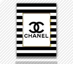 coco chanel wall decal