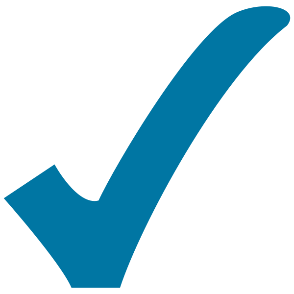 Blue Check Logo - File:Blue check.svg - Wikimedia Commons