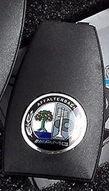 AMG Affalterbach Logo - Mercedes Benz AMG Key Cover with Colored Affalterbach AMG Logo Brand ...