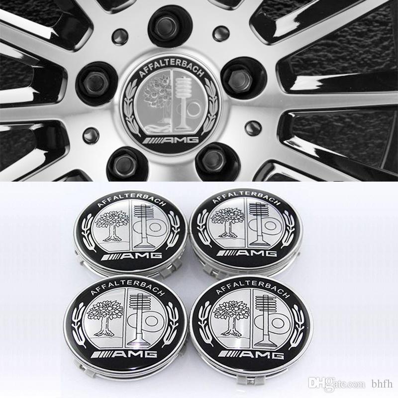 AMG Affalterbach Logo - 2019 75mm AMG AFFALTERBACH Logo Emblem Badge Wheel Center Hub Caps ...