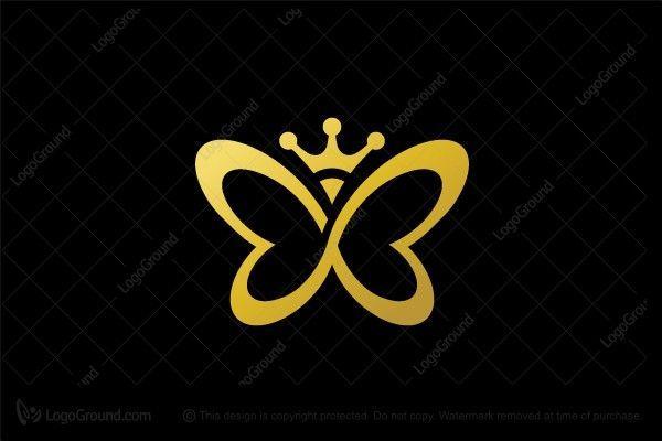 Elegant Butterfly Logo - Exclusive Logo Butterfly Infinity Love Hearts Logo. Ready