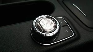 Afalterbach Logo - Details about AMG Affalterbach emblem Mercedes Multimedia Control knob  Badge Decal / Sticker