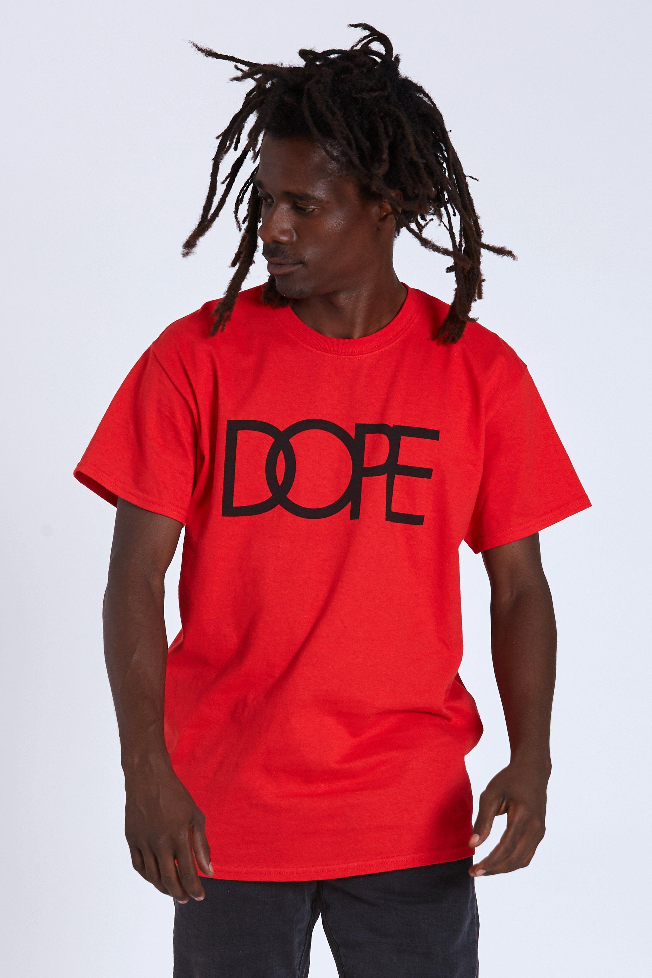 Red Dope Logo - DOPE Logo Tee
