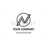 Striped Triangle Logo - K Letter Rounded Triangle Logo | Logohut