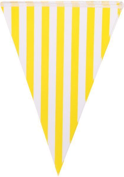 Striped Triangle Logo - 10pcs Flags Striped Triangle Bunting Paper Party Banner Flag Dids