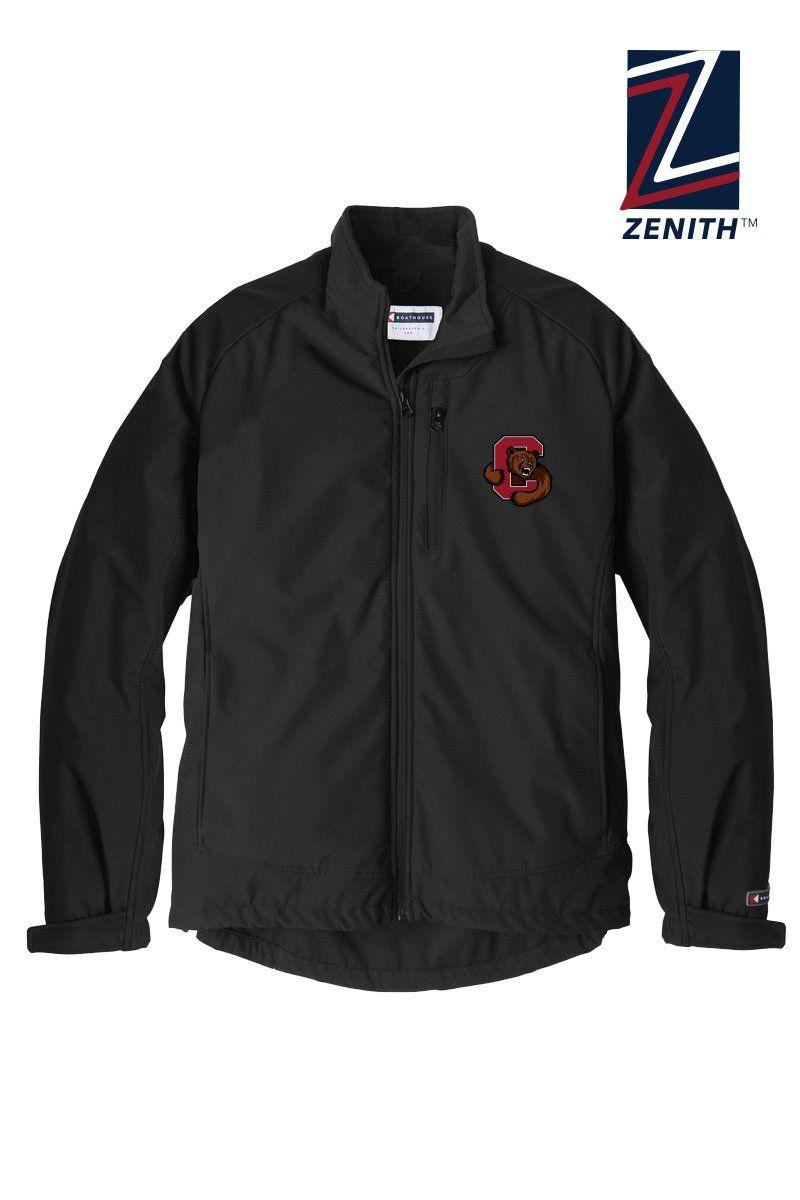 Cornell Bear Logo - Cornell University Men's Equinox Soft Shell Jacket with Bear Logo
