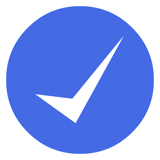 Blue Check Logo - Free Blue Checkmark, Download Free Clip Art, Free Clip Art