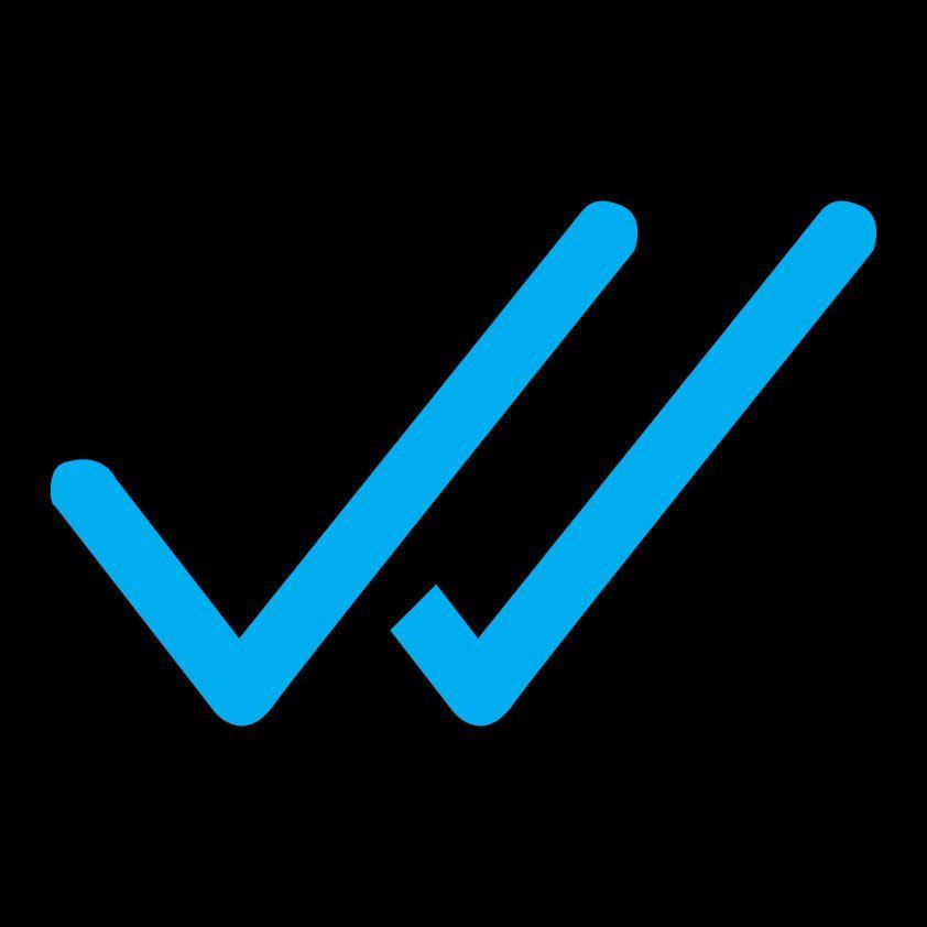 Blue Check Logo - WhatsApp Double Check T-Shirt | Double Blue Tick | Buy | Cheap