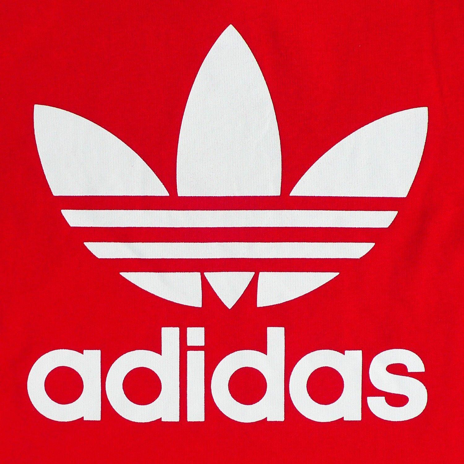Red and Black Adidas Logo - Red and black adidas Logos