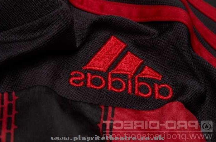 Red and Black Adidas Logo - 19. Mens adidas Stricon SS Jersey University Red Black