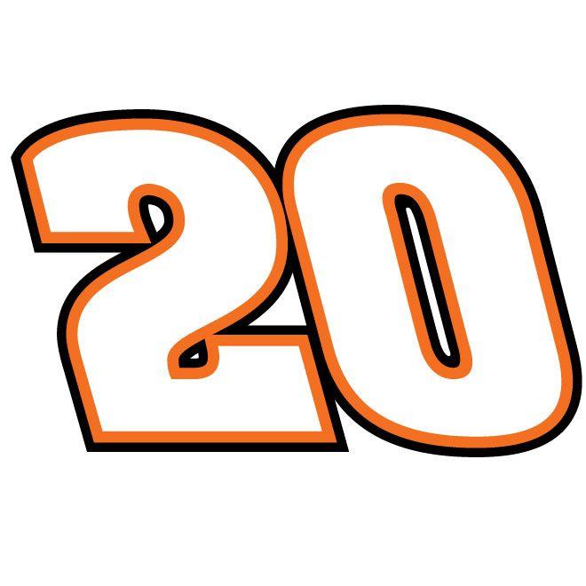 NASCAR Number Logo - TONY STEWART NASCAR NUMBER VECTOR