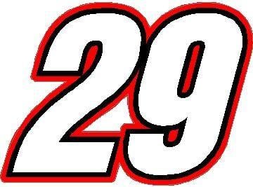 NASCAR Number Logo - Picture of Nascar Number Font