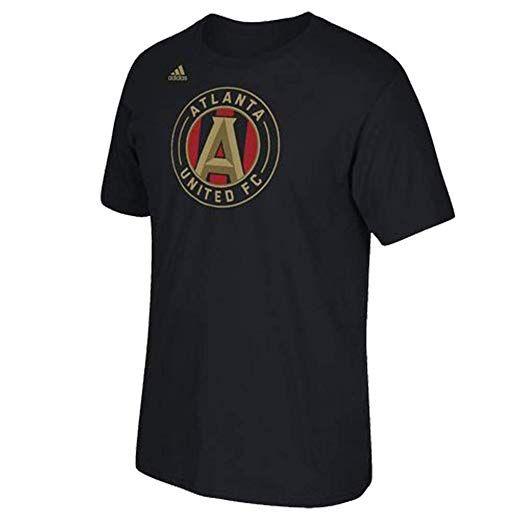 Red and Black Adidas Logo - Amazon.com: adidas Atlanta United FC Men's Logo T-Shirt Red: Sports ...