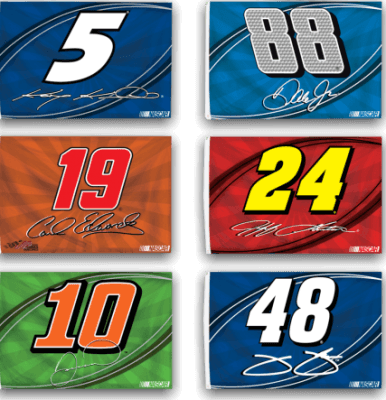 NASCAR Number Logo - 3' x 5' Flags | Official NASCAR Members Club
