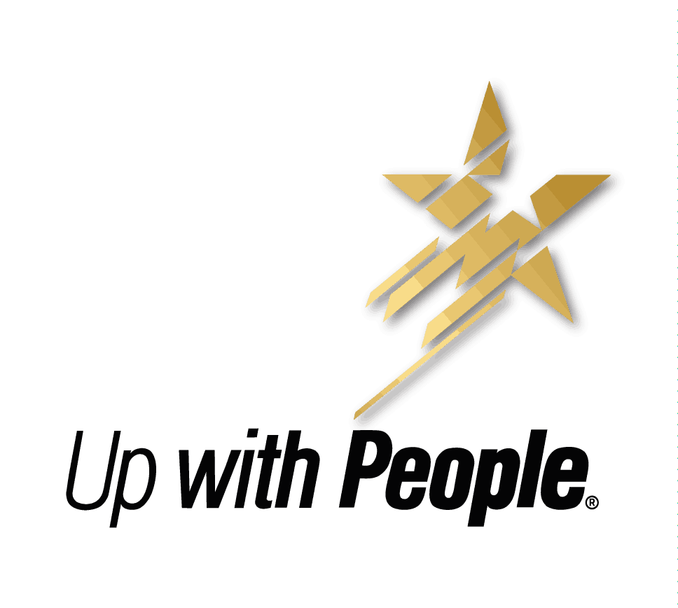 Up with People Logo - Up With People 2016 Sept UWP Logo BlackGold Vertical
