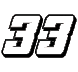 NASCAR Number Logo - Reaume Brothers Racing
