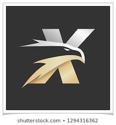 Silver Eagle Logo - Letter Z Golden Silver Eagle Head Logo | Shutterstock | Eagle head ...